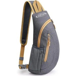 NEW SLING Bags Men Shoulder Backpack Grey